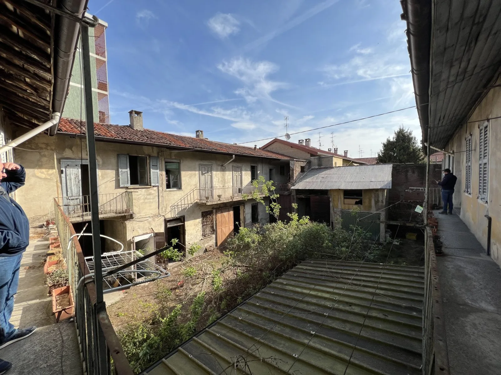 La Corte Green — Corte interna prima
