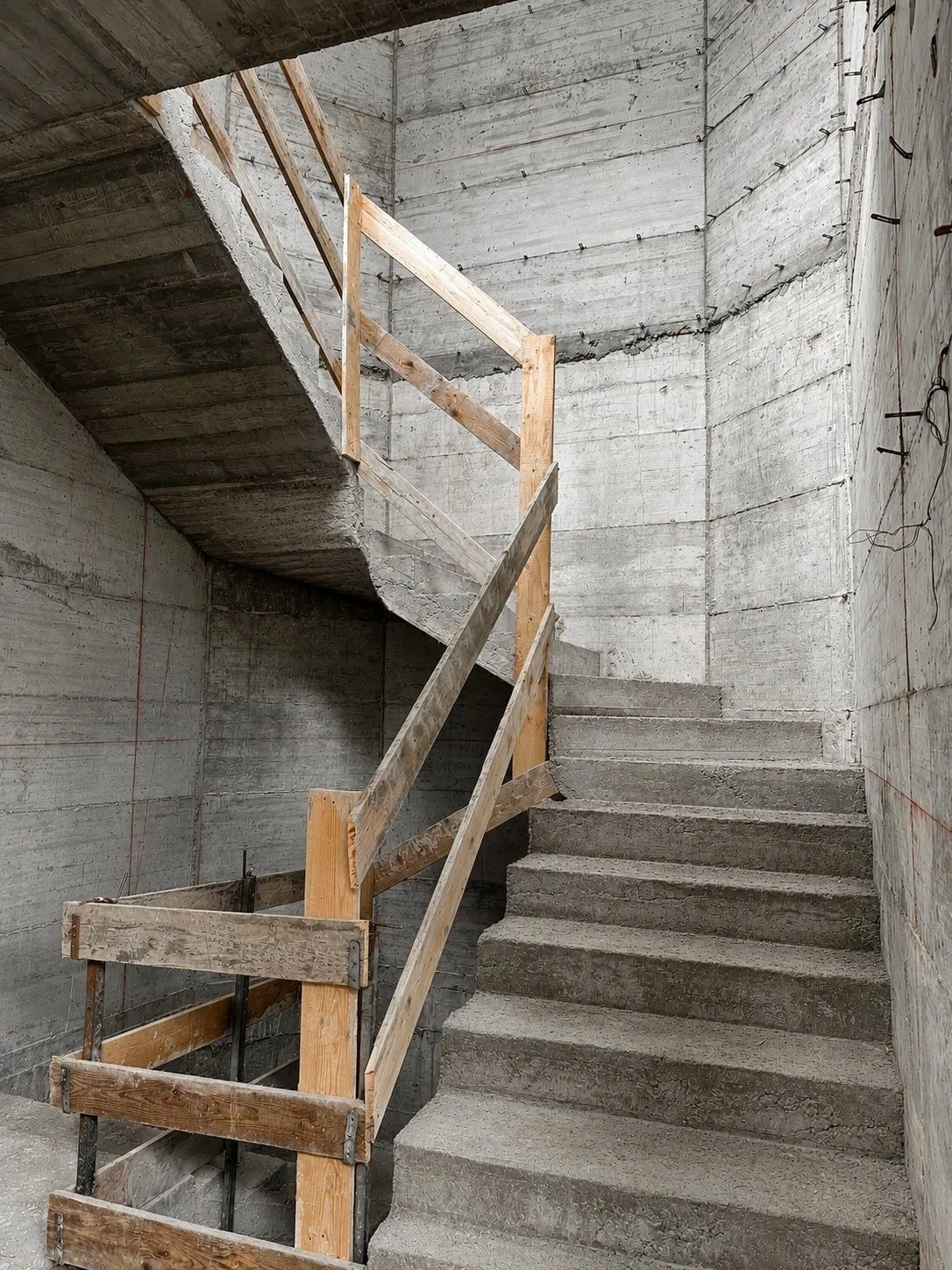 La Corte Green — scala in cemento armato