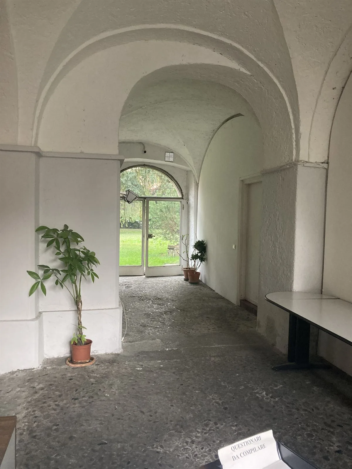 Museo Villa Manzoni — Interno Rustici - prima dell'intervento