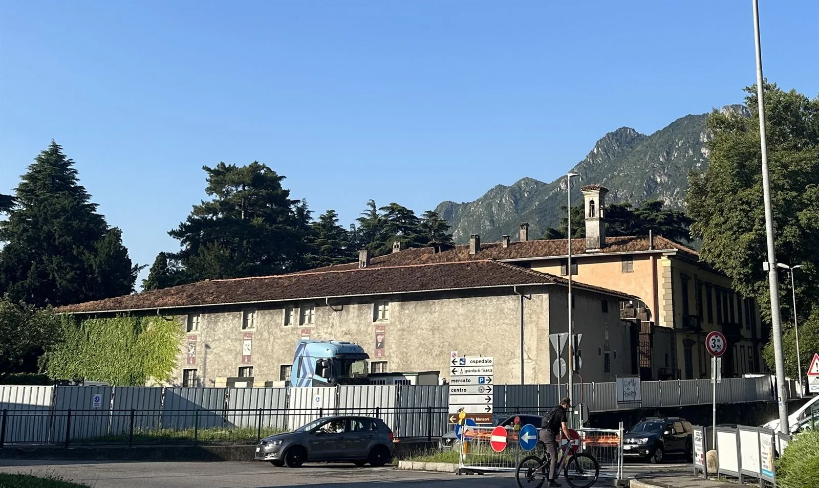 Museo Villa Manzoni — Museo - prima dell'intervento