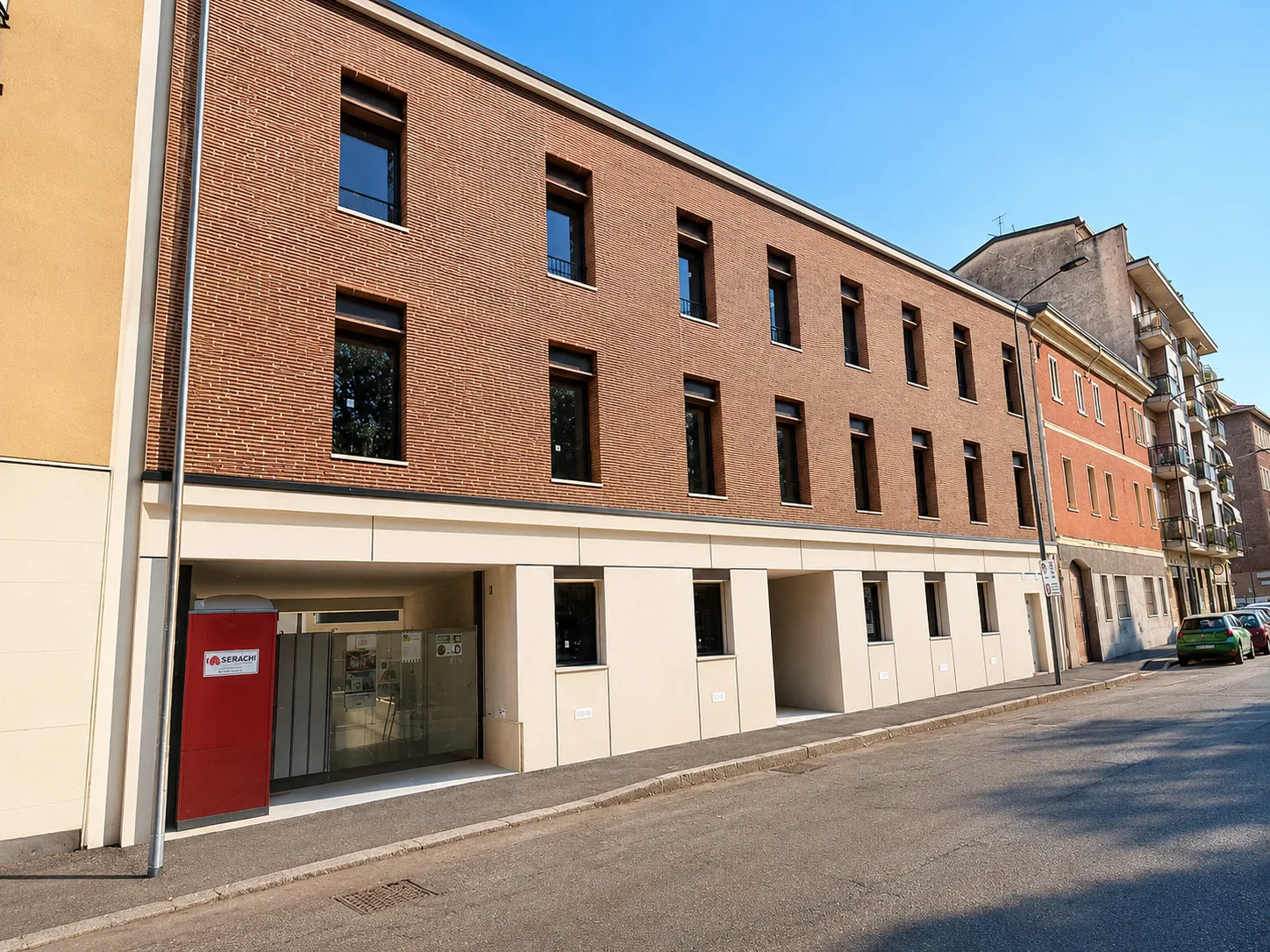 Residenza Via Pistoia — fronte vista laterale
