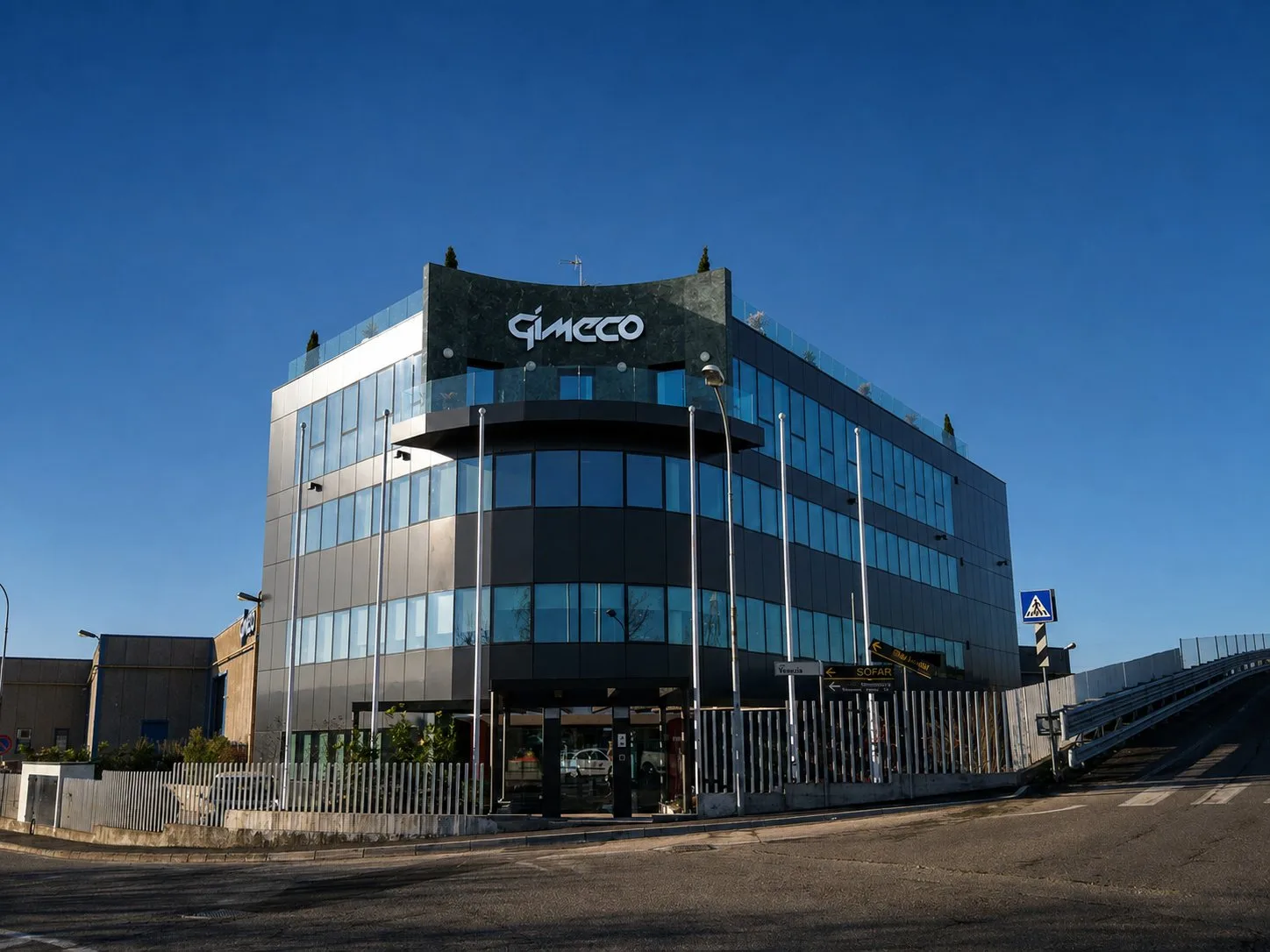 Sede Gimeco — Edificio completato