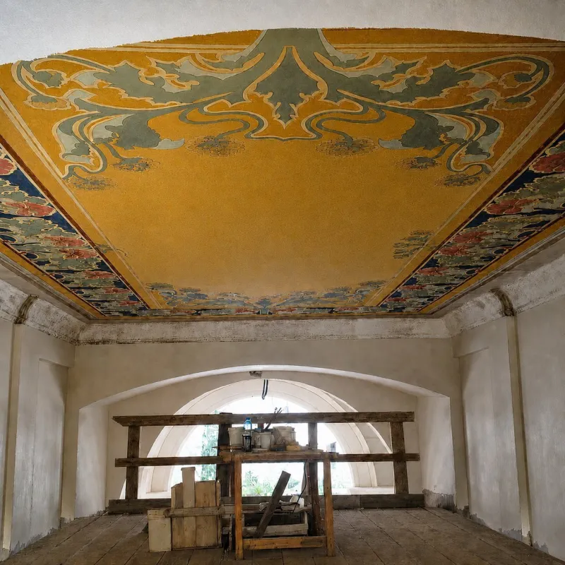 Restauri — cantiere Fratus Restauri