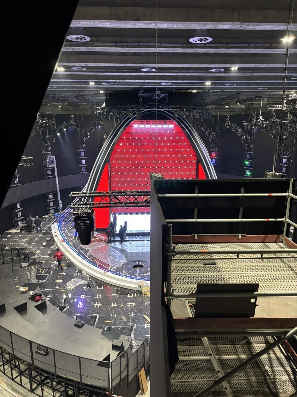 Studio Europa 59 — Interno in allestimento