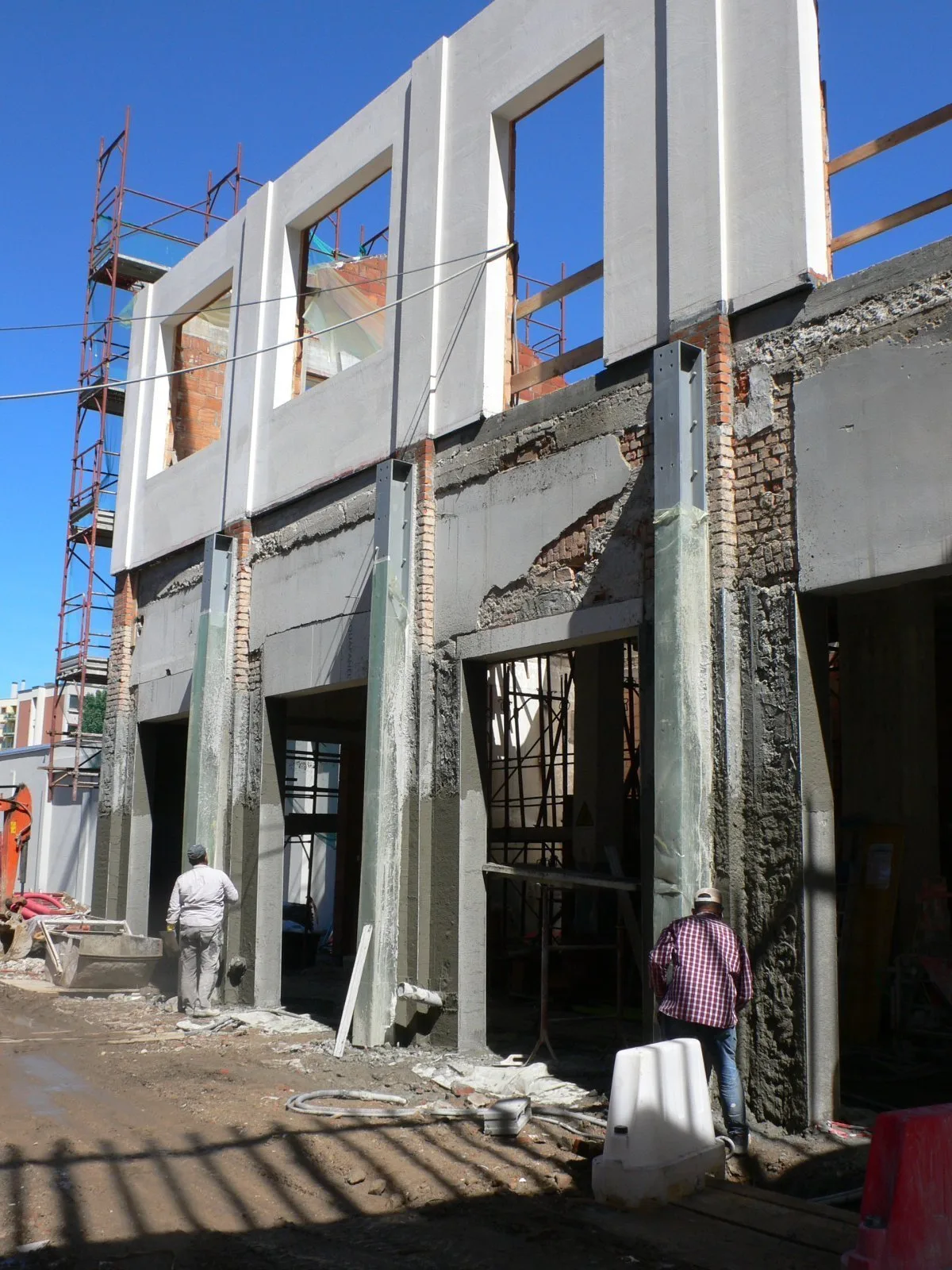 Viale Monza — Edificio A lavori in corso
