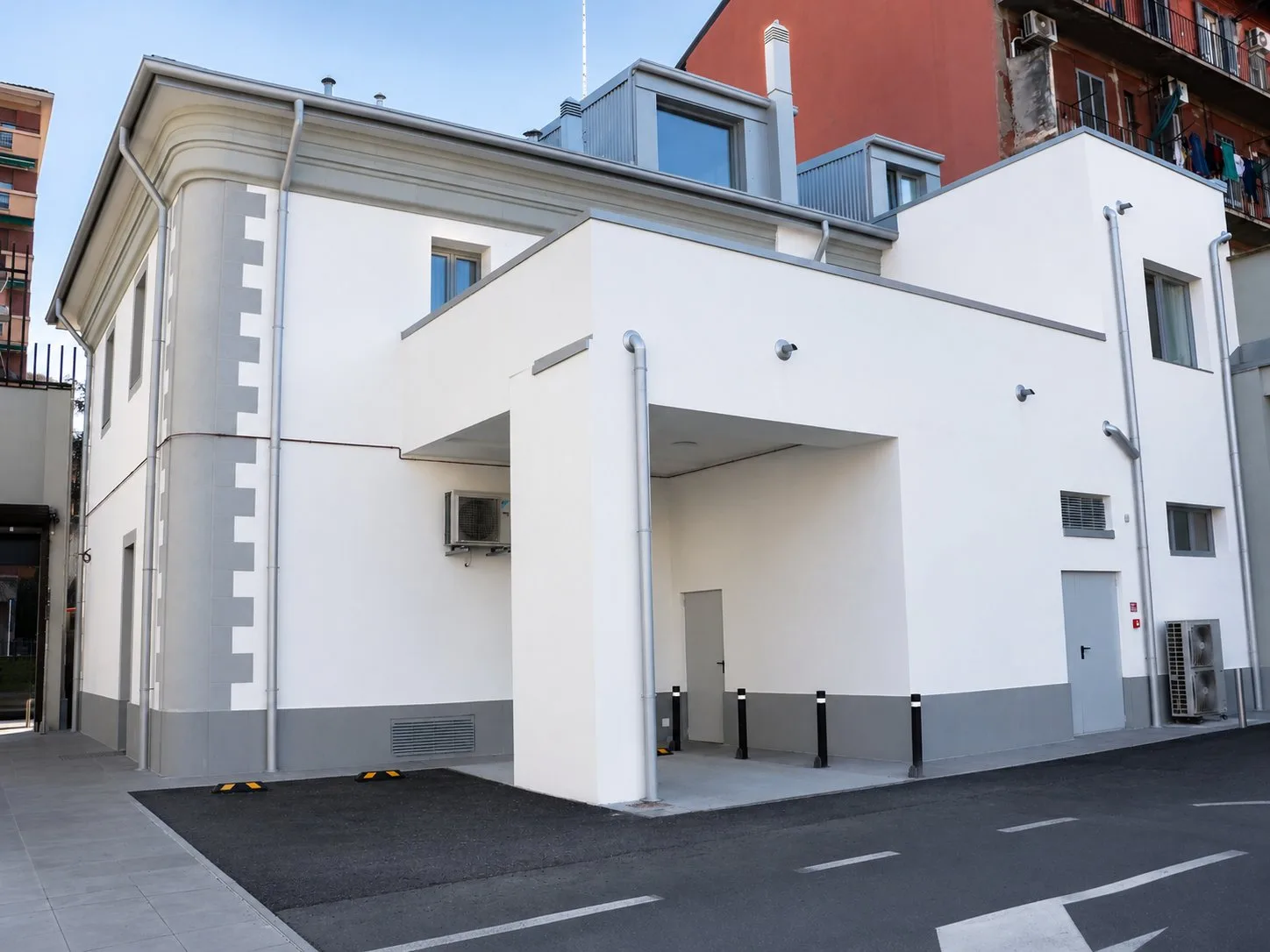 Viale Monza — Edificio B fronte interno completato