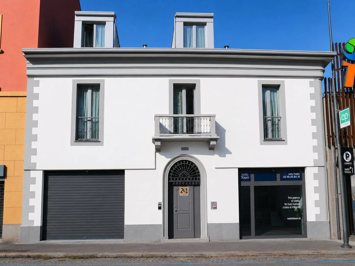 Viale Monza — Edificio B fronte strada completato