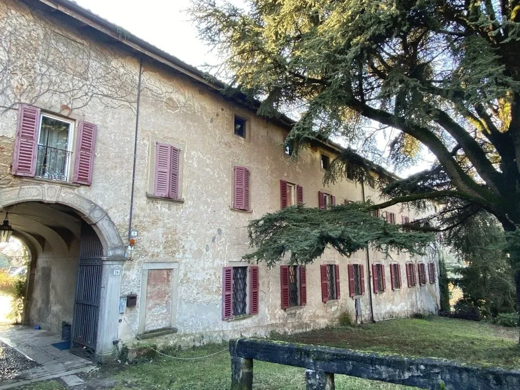 Villa lungo il Brembo — Facciata sud prima